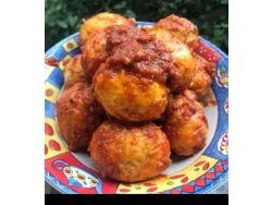 Telor balado / ikan balado